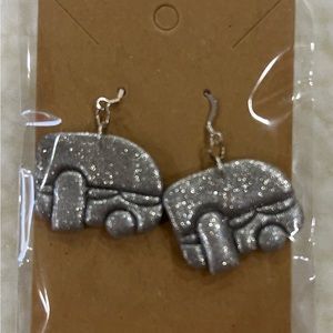 Really cute Camper clay earrings
